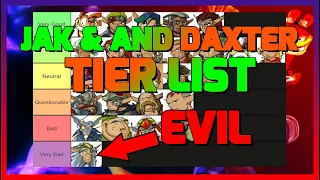 JAK & DAXTER characters TIER LIST (Best to Worst)