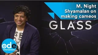 GLASS: M. Night Shyamalan on making cameos & James McAvoy