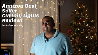 Best LED Curtain Lights |How to Hang Curtain Lights| Led 8 Modes String Lights in Amazon Reviewed