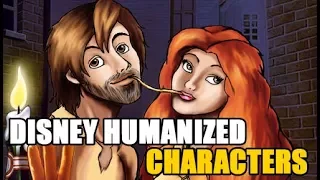 Disney Humanized Characters