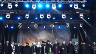 Ukrainian Religious leaders on Maidan about Russian aggression