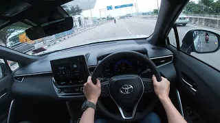 2022 Toyota Corolla Cross 1.8 Hybrid | Day Time POV Test Drive
