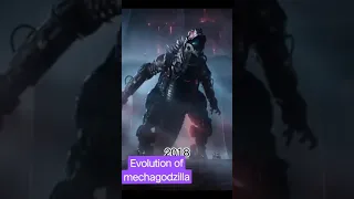 MECHAGODZILLA EVOLUTION (1974 2018 2021)