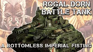 A Tankers View of the Rogal Dorn Battletank | Warhammer 40k