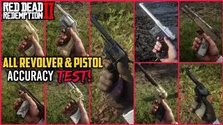 Red Dead Redemption 2 - ALL REVOLVER & PISTOL ACCURACY TEST!