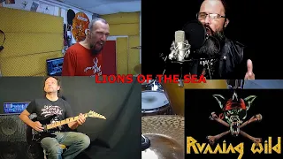 Running Wild - Lions of the Sea FULL BAND COVER