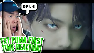 FIRST TIME REACTING TO TXT PUMA (투모로우바이투게더) '동물원을 빠져나온 퓨마' Official MV!
