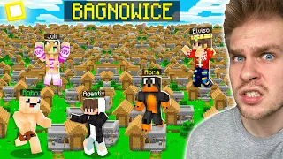 BOBO zrobił WIELKIE WYBORY ⚠️ w PIERWSZY DZIEŃ NOWEGO MIASTA „BAGNOWICE” w Minecraft! 😱