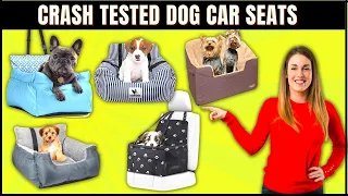 7 Best Car Seat For Dogs 🐶 Dog Car Seats Crash Tested - Top Video