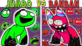 FNF Character Test | Gameplay VS My Playground | ALL Jumbo VS Banban Test