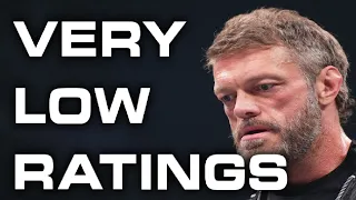 DISASTER DEBUT FOR EDGE! LOW RATINGS FOR AEW DYNAMITE 4TH ANNIVERSARY SHOW