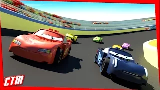 Cars 3 Animated MOVIE Disney Pixar Lego Jackson Storm RACE Lightning McQueen Mater Frozen Princesses