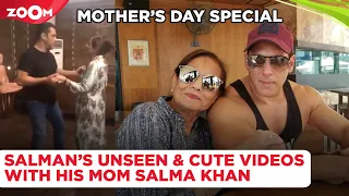 Salman Khan's UNSEEN and cute videos with his mother Salma Khan | Mother's Day Special