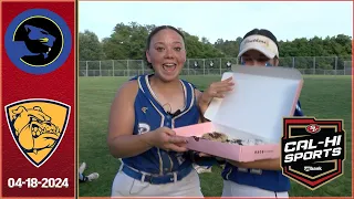 !! OFFICIAL HIGHLIGHTS !! Crumbl Cookies Game of the Week | Benicia at Alhambra Softball