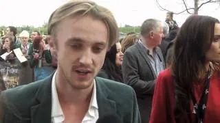 WB Studio Tour: Rupert Grint, Tom Felton, Bonnie Wright and Harry Melling interviews