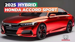 ALL-NEW 2025 Honda Accord Sport Hybrid is INSANE! Redesign, Interior, & Rumor!