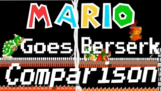 Mario Goes Berserk Original v s  Kind Comparison