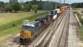 Railfan Shorts: Q026 Throws it into Notch 8 As it Roars Through Waycross