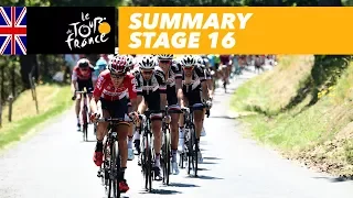 Summary - Stage 16 - Tour de France 2017