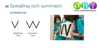 G 4.3 Spegling och symmetri