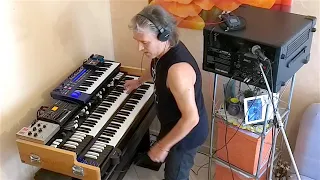 Burn - Deep Purple (Organ solo making of)