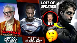 WHAT'S GOING ON?! The Batman 2 FILMING, DCU Updates, Superman ELSEWORLDS Movie & MORE!!