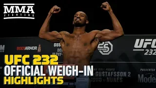 UFC 232 Weigh-In Highlights - MMA Fighting