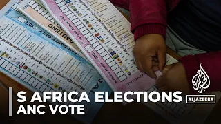 South Africa election: ANC short of majority after 90% votes