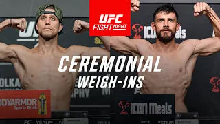 UFC Long Island: Ceremonial Weigh-Ins