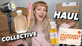 a unsponsored COLLECTIVE HAUL 😗 makeup, secondhand clothes, perfumes and studio equipments