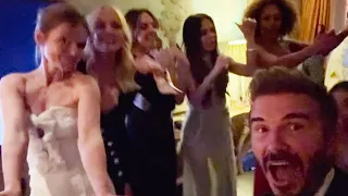 Spice Girls reunite to perform ‘Stop’ at Victoria Beckham’s 50th birthday bash