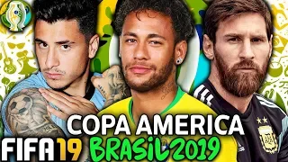 SIMULATING THE COPA AMERICA 2019 IN FIFA 19 CAREER MODE!!! FIFA 19 Experiment