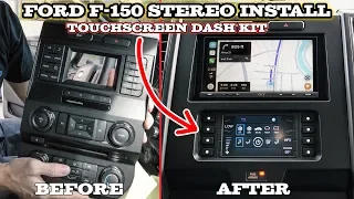 Ford F-150 Car Stereo Installation - Metra 99-5834CH and Sony XAV-AX5000