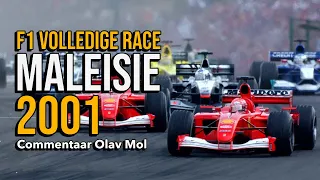 F1 race Maleisië 2001 commentaar Olav Mol