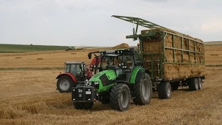 Fliegl Ballenwagen DPW im AGRARTECHNIK-Maschinentest