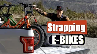 How To Strap Down E-Bikes