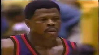 New York Knicks vs LA Lakers 1997  97/98 SEASON SHAQ KOBE EDDIE JONES VS PATRICK EWING AND THE CREW