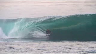 Surfing HEAVY Slabs in San Diego January 9, 2021