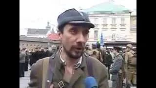 Марш бандеровцев УПА во Львове