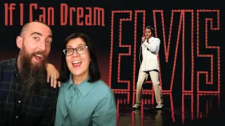 Elvis Presley - If I Can Dream (REACTION) with my wife