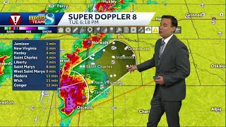 Severe Thunderstorm Warnings, Tornado Watch issued in Iowa