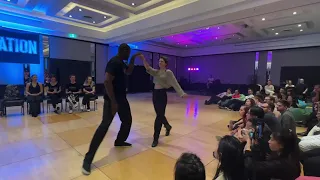 Swingsation 2024 Invitational J&J Show - KP Rutland and Emeline Rochefueille