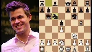 Коварная комбинация Магнуса Карлсена! Атака Тромповского! Grand Chess Tour 2019.Шахматы.