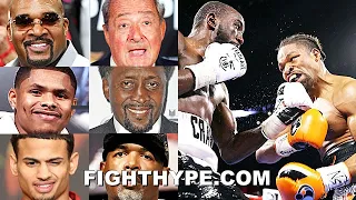CELEBRITIES REACT TO TERENCE CRAWFORD KNOCKING OUT SHAWN PORTER: MAYWEATHER CEO, ARUM, HEARNS & MORE