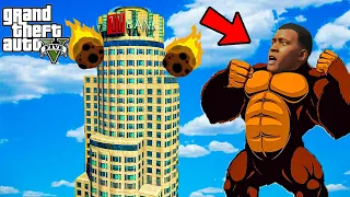 GTA 5 : Franklin Becomes "KING KONG" in GTA5 ! (GTA 5 mods) | GTA5 GAMEPLAY