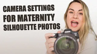 Camera Settings for Maternity Silhouette Pictures