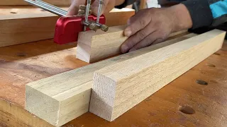 Crafting The Simplest Wooden Furniture // Great Wood Recycling Project