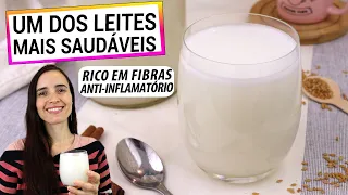 FAÇA LEITE DE LINHAÇA ANTI-INFLAMATÓRIO! SUPER ALIMENTO, TE ENSINO A FAZER DO JEITO CERTO!