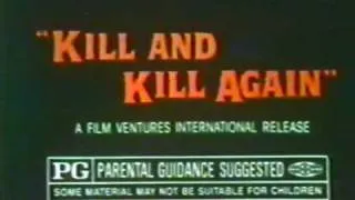 Kill and Kill Again 1981 TV trailer