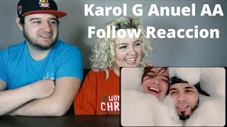 Karol G, Anuel AA - Follow | COUPLE REACTION VIDEO